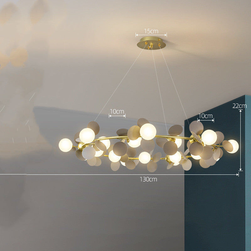 Lustre Nordique Moderne Minimaliste pour Salon et Chambre