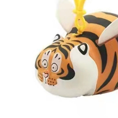 Pendentif Porte-clés Encore Plus Puissant Tigre Volant