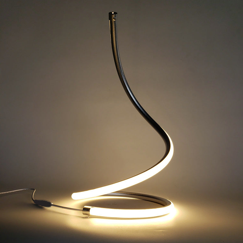 LED Snake Table Ambience Light Touch Dimming Small Night Lamp