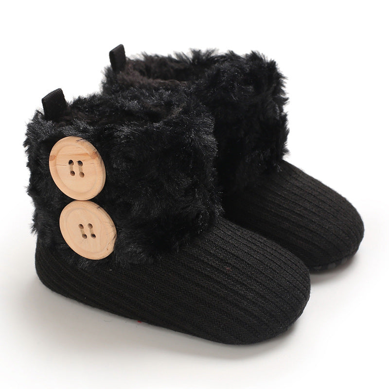 Thermal Soft Soled Men And Women Baby Toddler Shoes