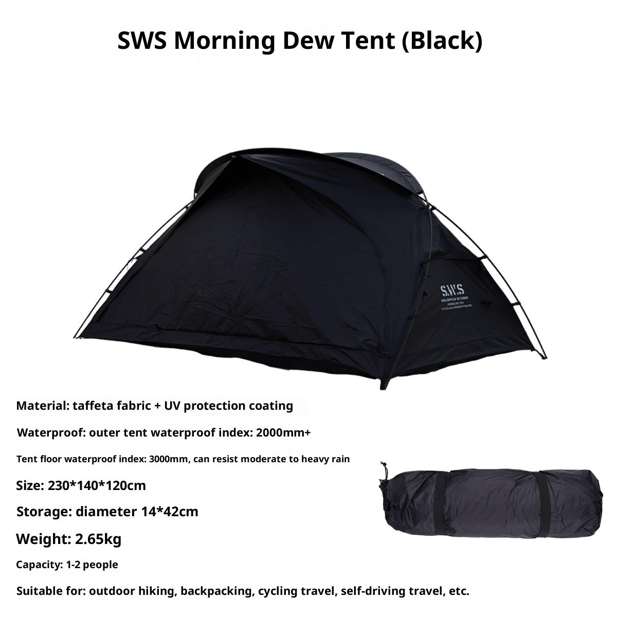 Sphere-shaped Tent Inner Tent Outdoor Waterproof Shelter