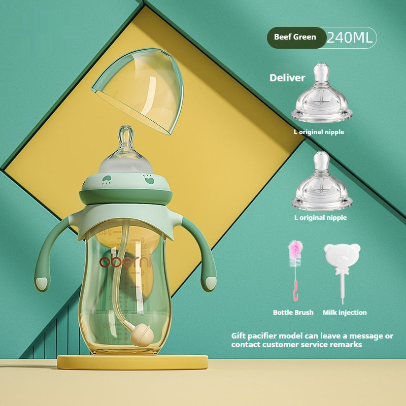 Feeding Bottle Anti-flatulence Drop-resistant Wide Caliber Three Purposes