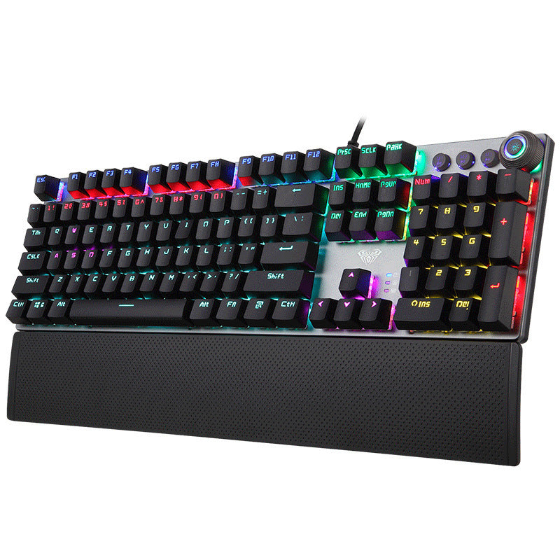 Clavier mécanique véritable Game Green Axis