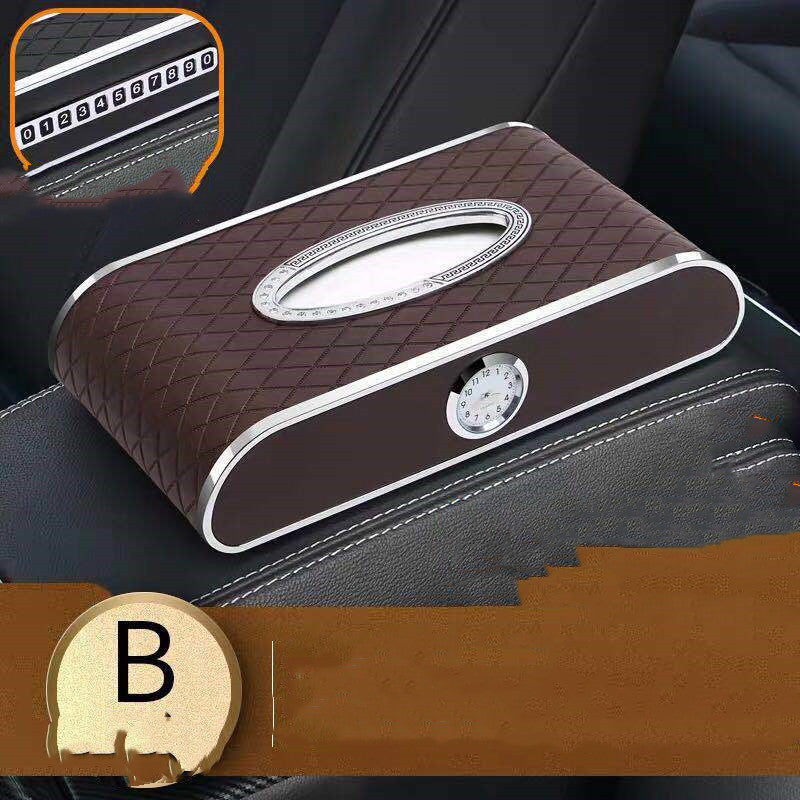 Car Tissue Box Pumping Car Creative Car Interior