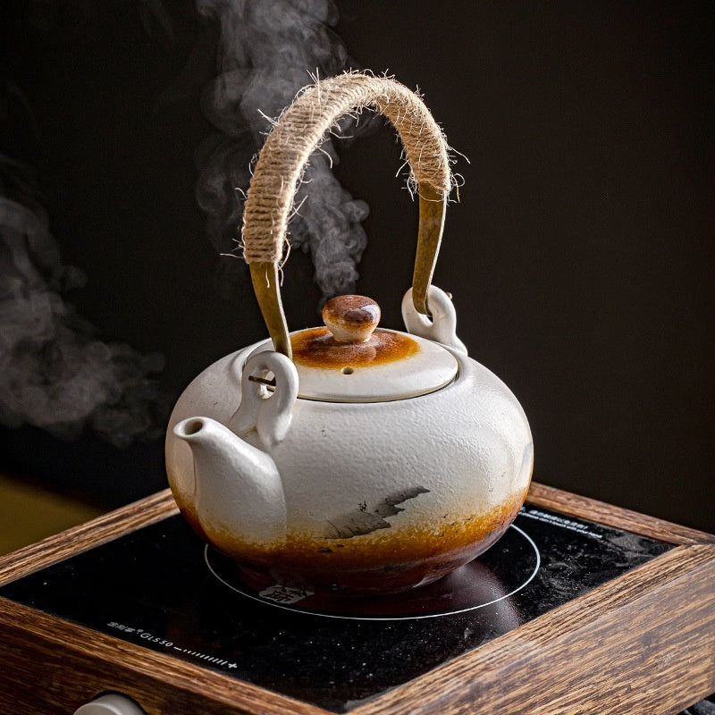 Creative Household Ceramic Large Teapot Tea Set