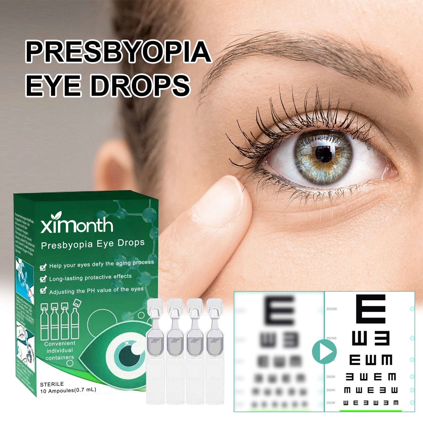 Relieving Eye Fatigue And Dry Care Solution