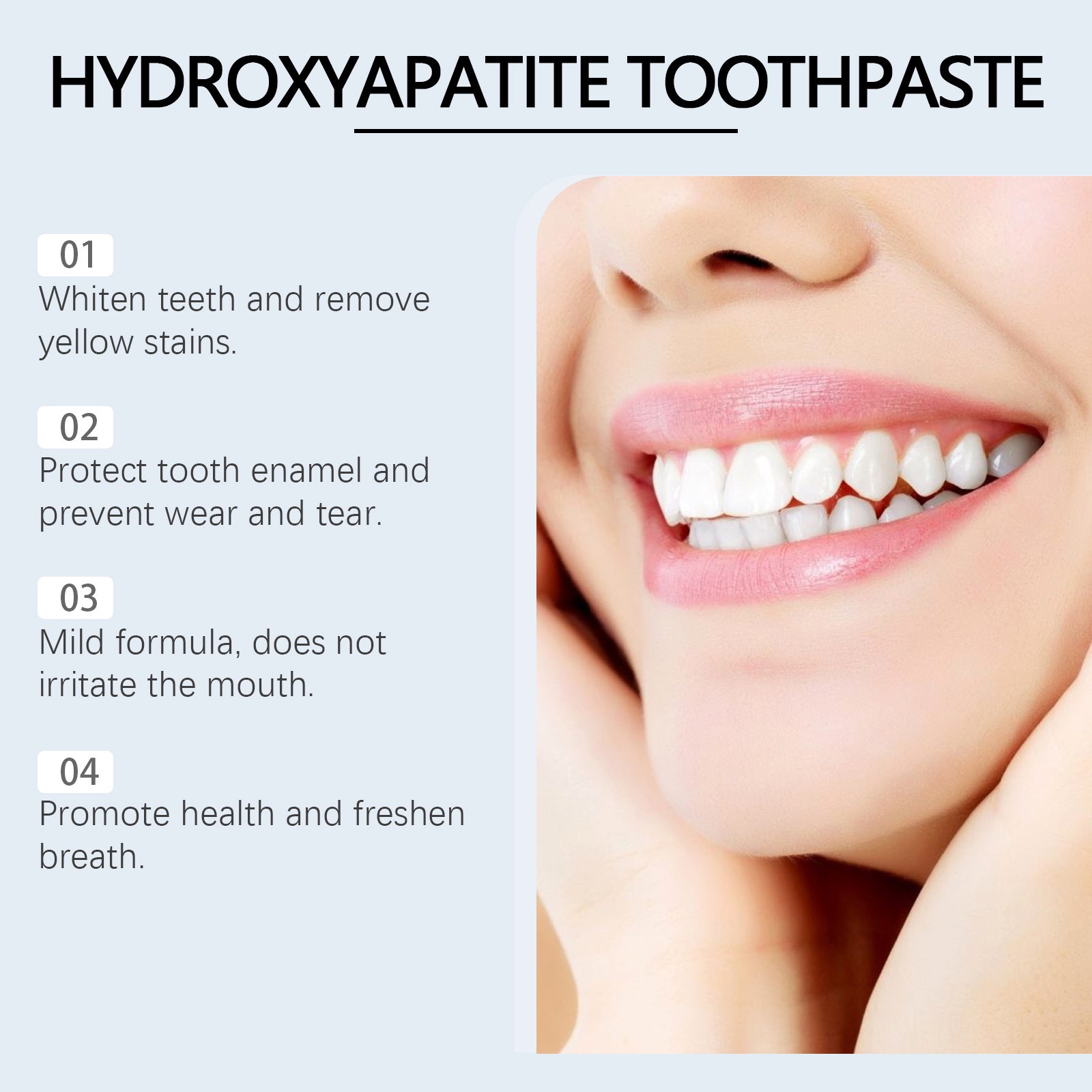Decontamination Care Teeth Cleaning Mint Odor Removal Care Toothpaste