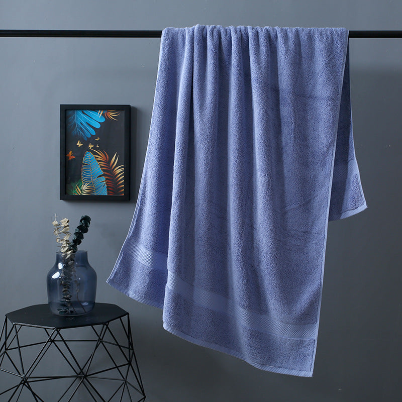 Serviette de bain en coton longues fibres épais grande taille de classe A