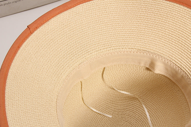 Leisure Travel Sun Color Block Fisherman Hat