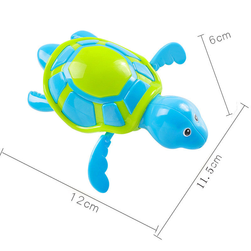Jouets de bain pour bébé tortue, baignade de bébé dans l'eau