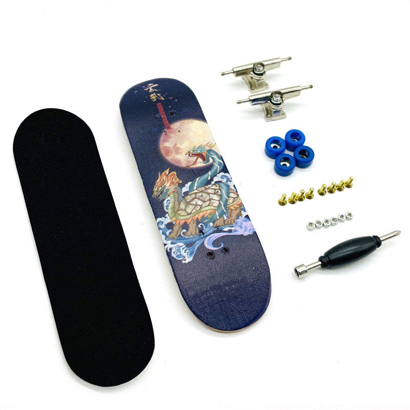 Finger Skateboard Maple Double Rocker