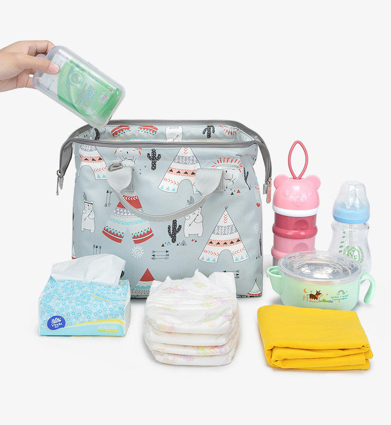 Sac de rangement portable pour couches imperméables