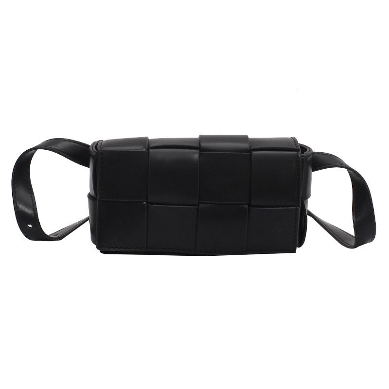 Leather Belt bag Fashion All-match Chest Bag Shoulder Messenger Small Square Bag