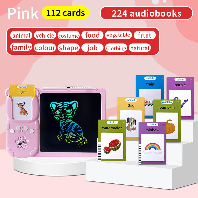 Children Fork Card Early Education Learning Machine Educational Toys