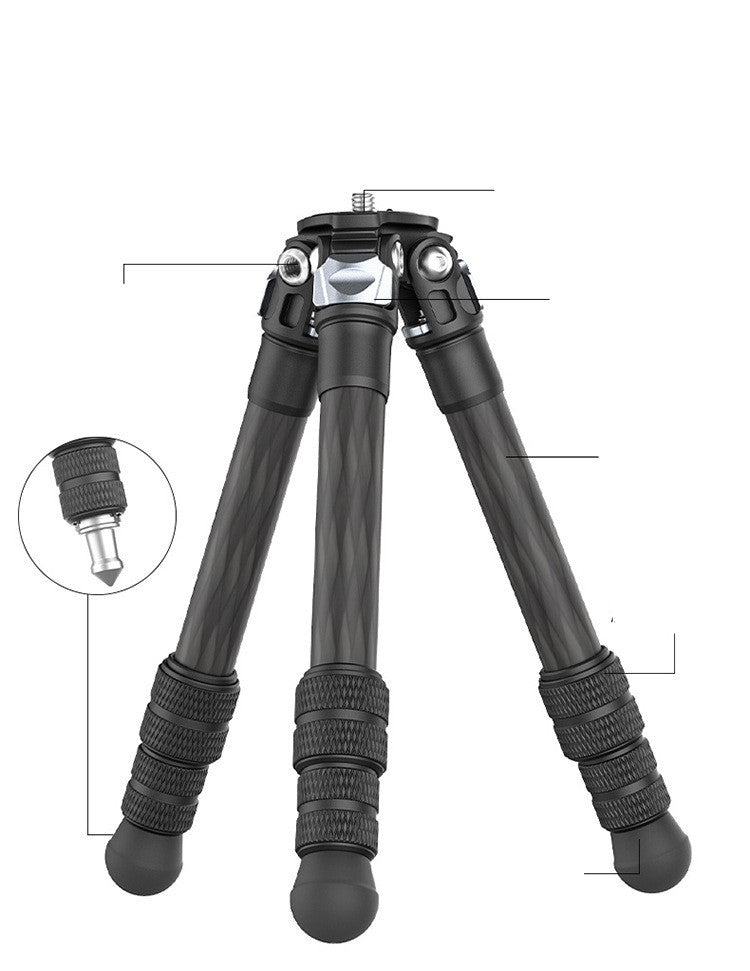 Carbon Fiber Tripod Akakou Gimbal Suitable For Multi-scene Live Broadcast