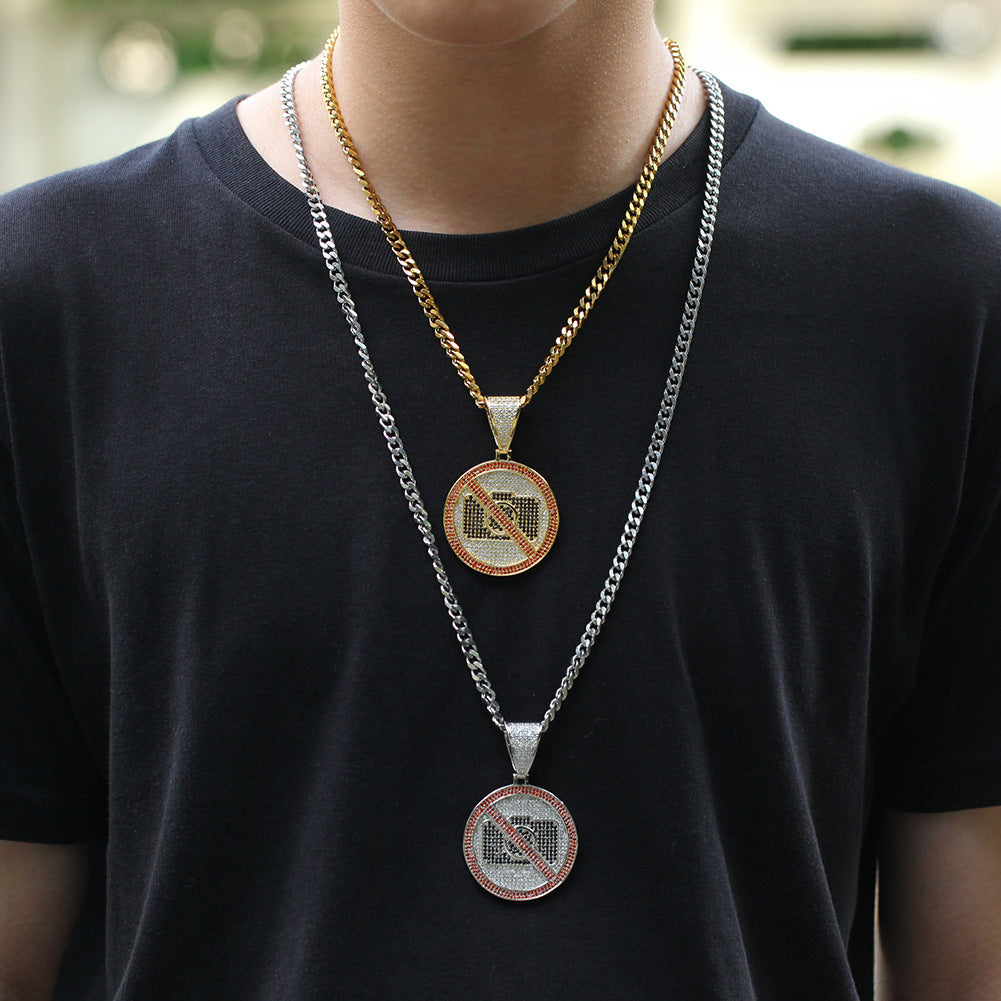 Prohibit Taking Pictures Fun And Hip Hop Necklace