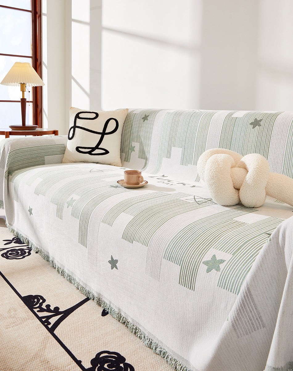 Chenille Sofa Cover Anti-scratching All Inclusive