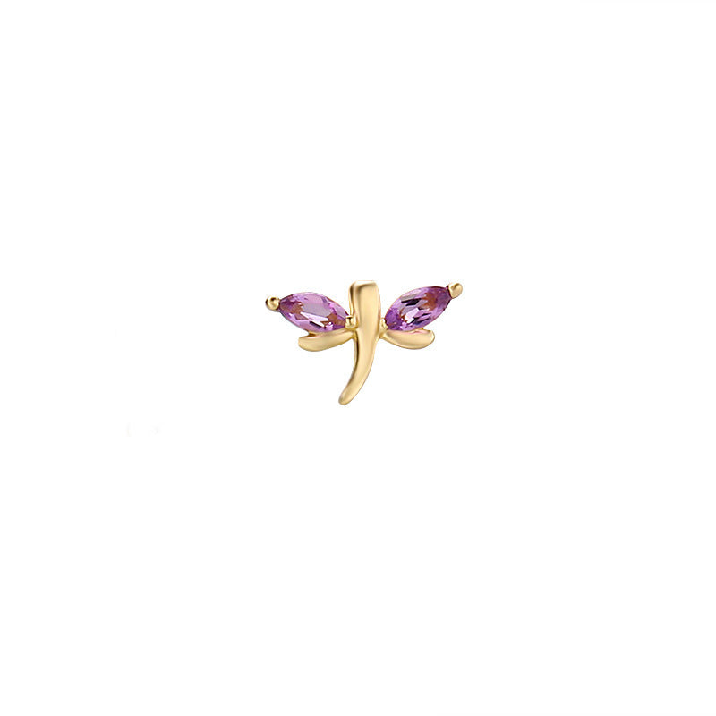 Dunli Jewelry Simple Personality Small Stud Earrings Set For Women