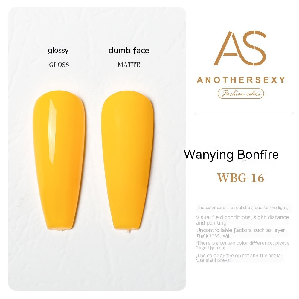 Yellow Nail Oil Gel New Whitening Nail Shop Special Set