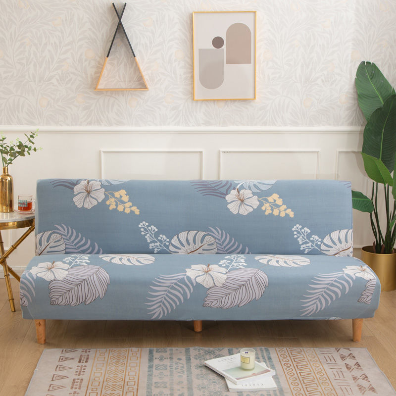 No Armrest Folding Sofa Bed Cover Universal Sofa Cover All-inclusive Simple Sofa Cover Fabric 18 M Sofa Cover
