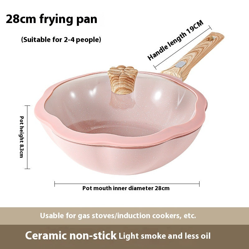 Poêle antiadhésive en céramique Magnolia ménagère