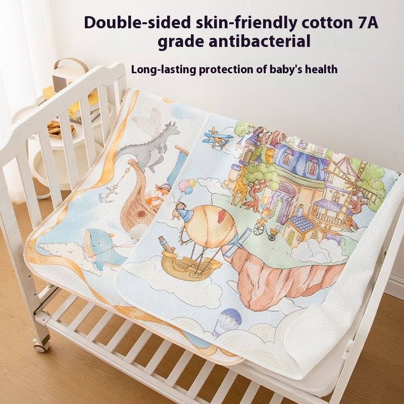 Matelas à langer bébé grande taille imperméable lavable