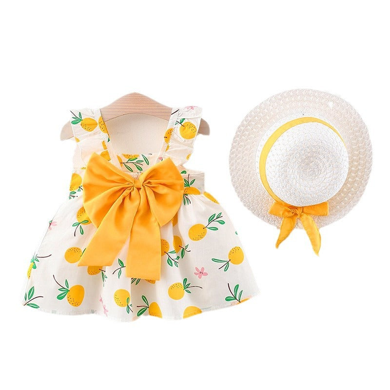 Princess Sling Dress Baby Cotton Skirt Children's Clothing