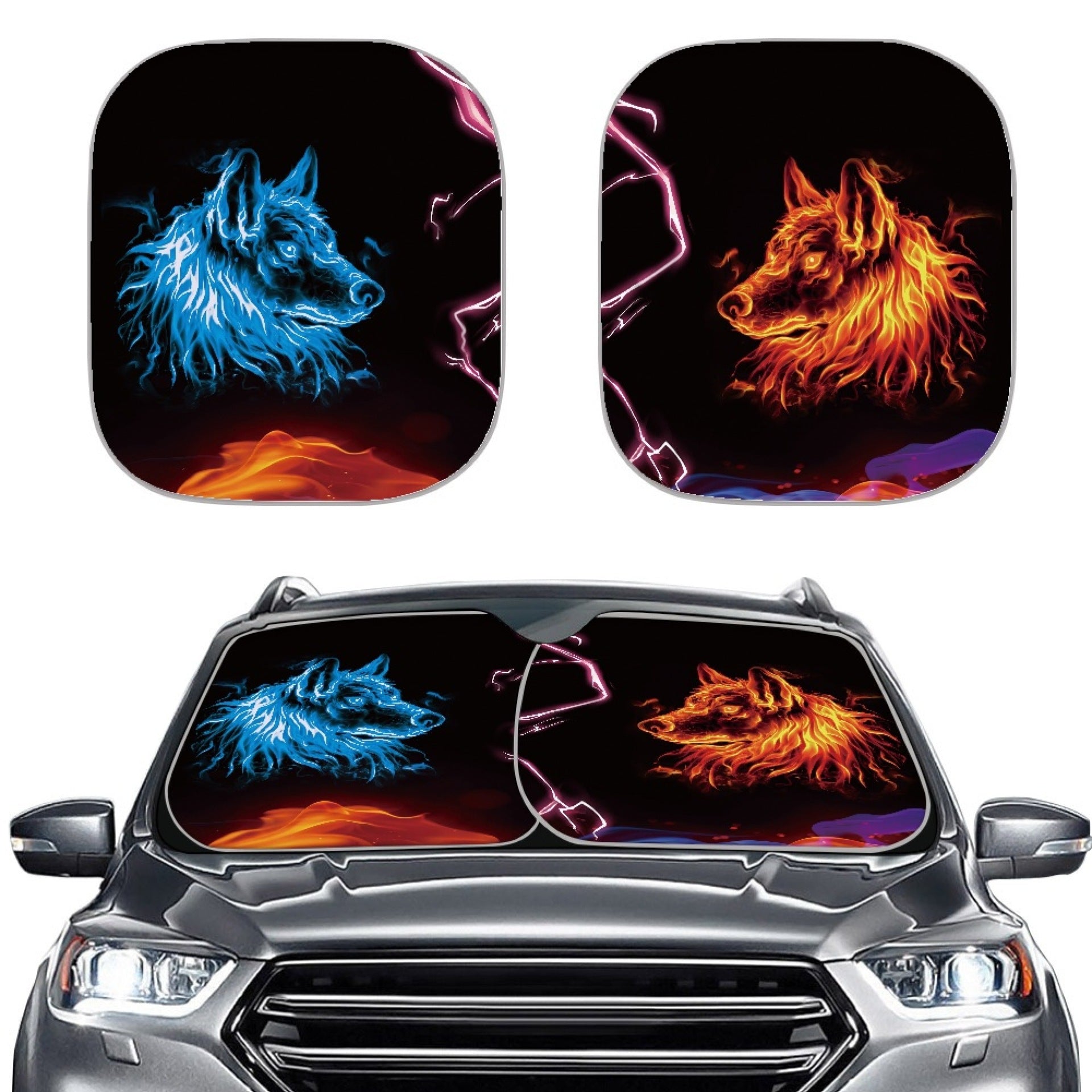 Pare-soleil de voiture protection solaire et isolation thermique