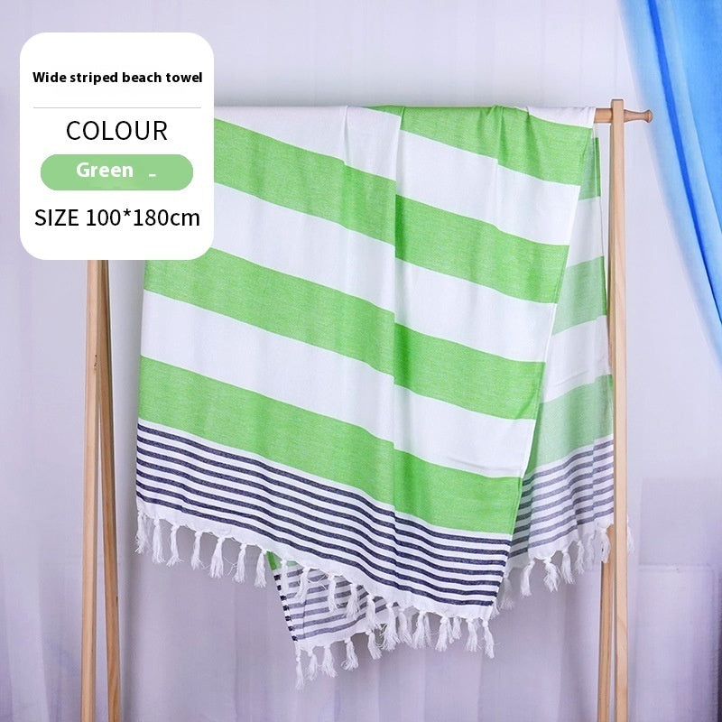 Blype Tassel Plus-sized Thick Absorbent Bath Towel