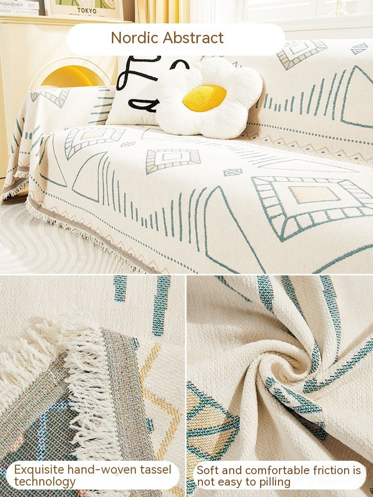 Sofa Cover Artistic Sense Anti-scratching Thick
