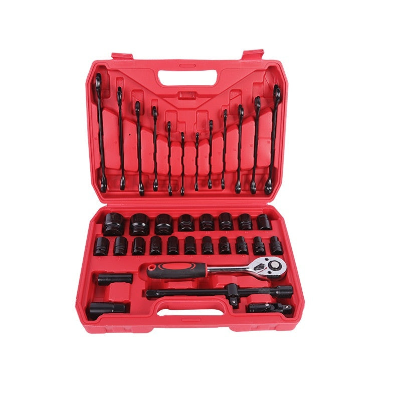 Auto Repair Chrome Vanadium Steel Spanner Set Multi-function Tool Kit