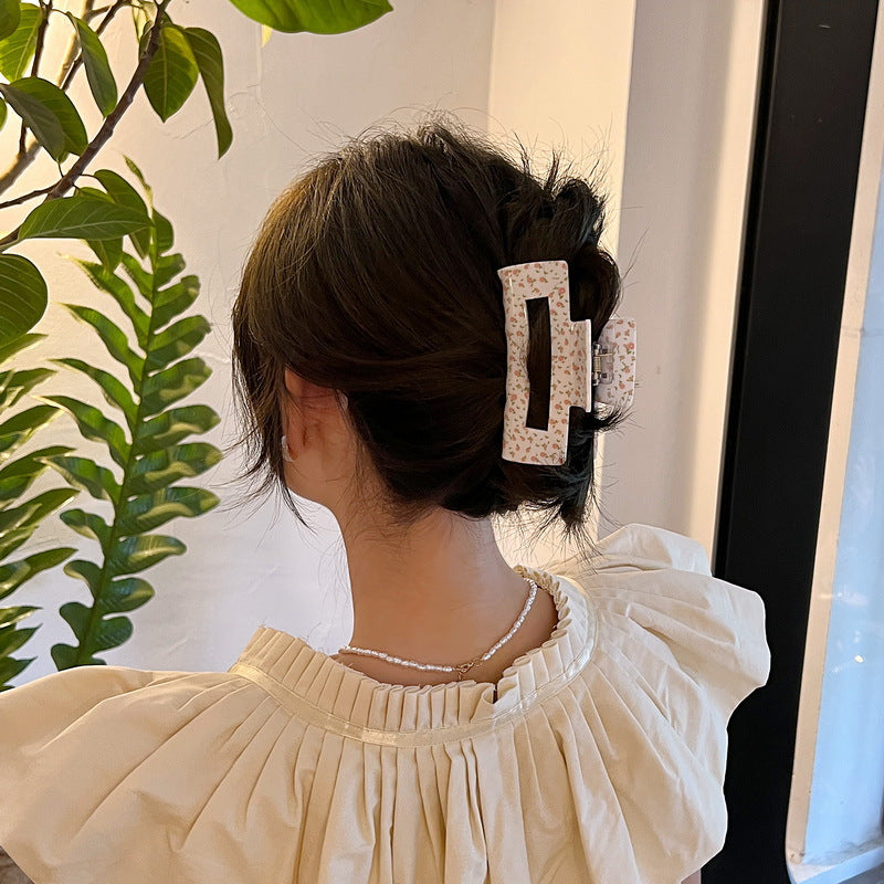 Pince à cheveux simple vintage pour femme