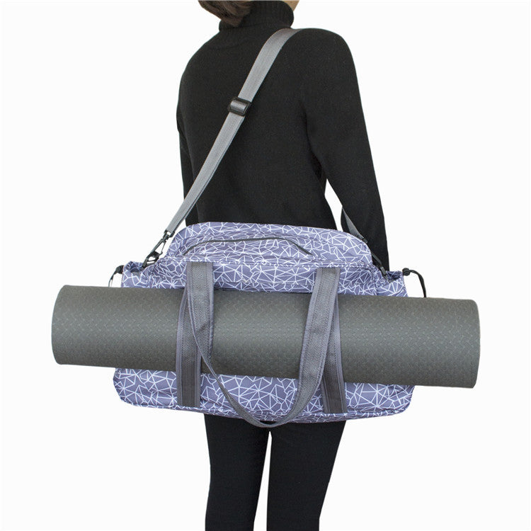Multifunctional Large-capacity Sports Gym Bag Oxford Cloth Duffel Bag Yoga Bag Female Sports Training Bag