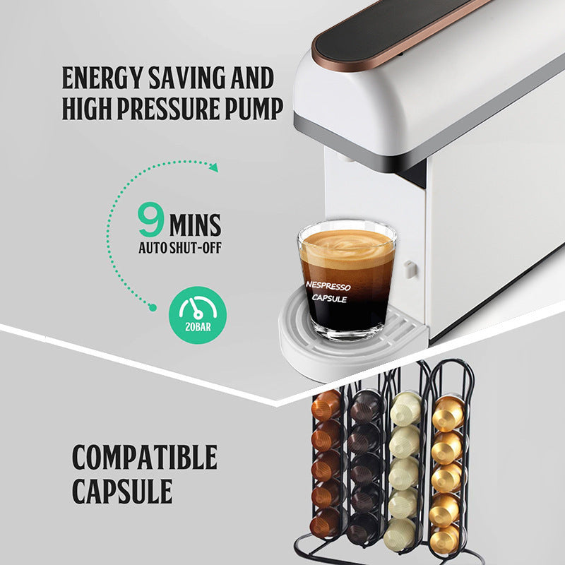 Machine à café automatique italienne portable pour la maison