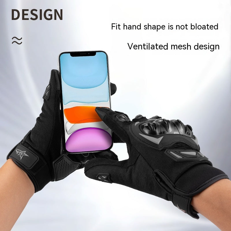 Gants de protection solaire d'extérieur tactiles élégants pour hommes et femmes