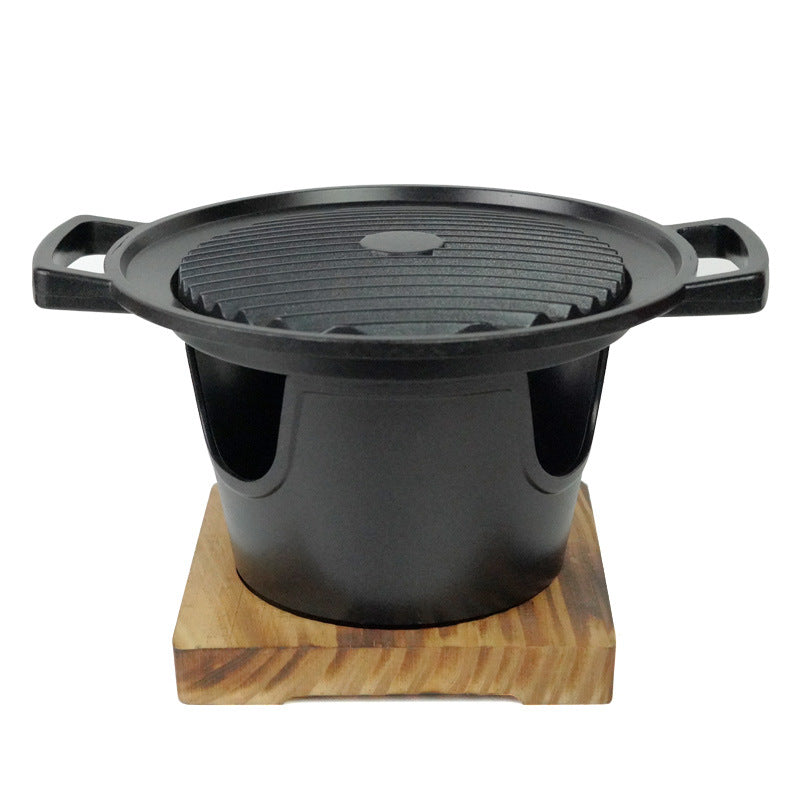 Mini barbecue, réchaud à alcool, barbecue de table sans fumée, outils de cuisson pour rôtir la viande