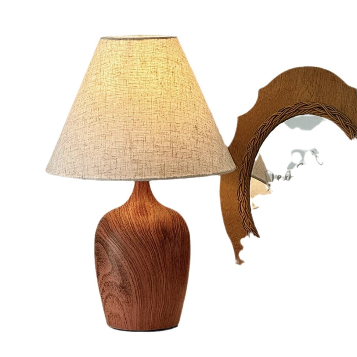 Lampe de table style silencieux chambre à coucher haut de gamme nouveau rétro chinois induction hôtel