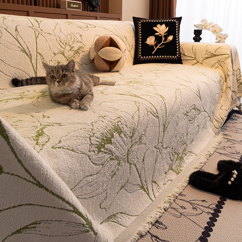 French Sofa Towel Cover Cloth Simple Modern Universal