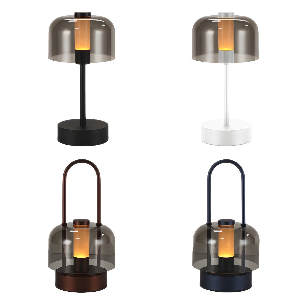 Lampe de charge rétro pour éclairage nocturne d'ambiance extérieure