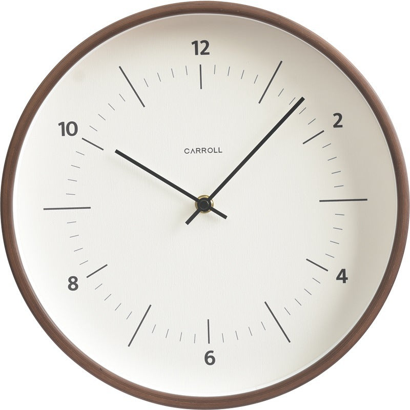 Horloge murale de luxe en bois massif