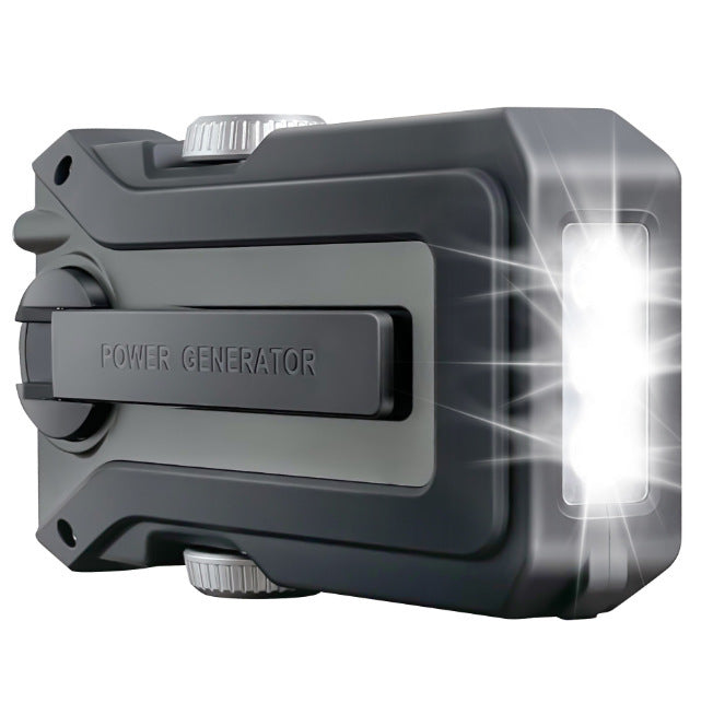 Multifunctional Outdoor Solar-powered Hand-shake Radio Flashlight