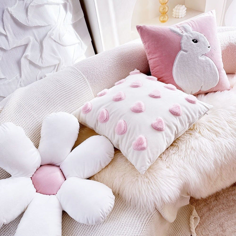 Minimalist Princess Style Sofa Living Room Cushions Pillowcase