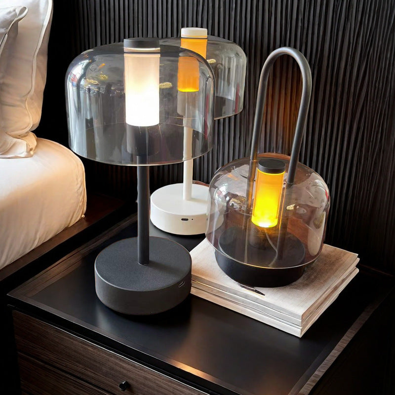 Lampe de charge rétro pour éclairage nocturne d'ambiance extérieure