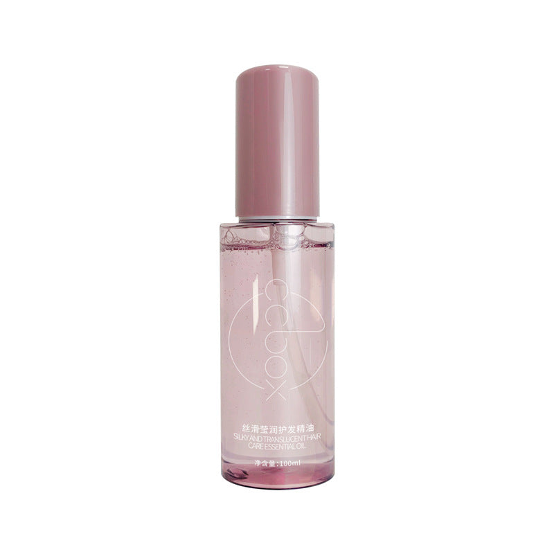 Huile essentielle nourrissante et sans rinçage pour cheveux secs, frisottis, réparatrice éclaircissante et parfumée.
