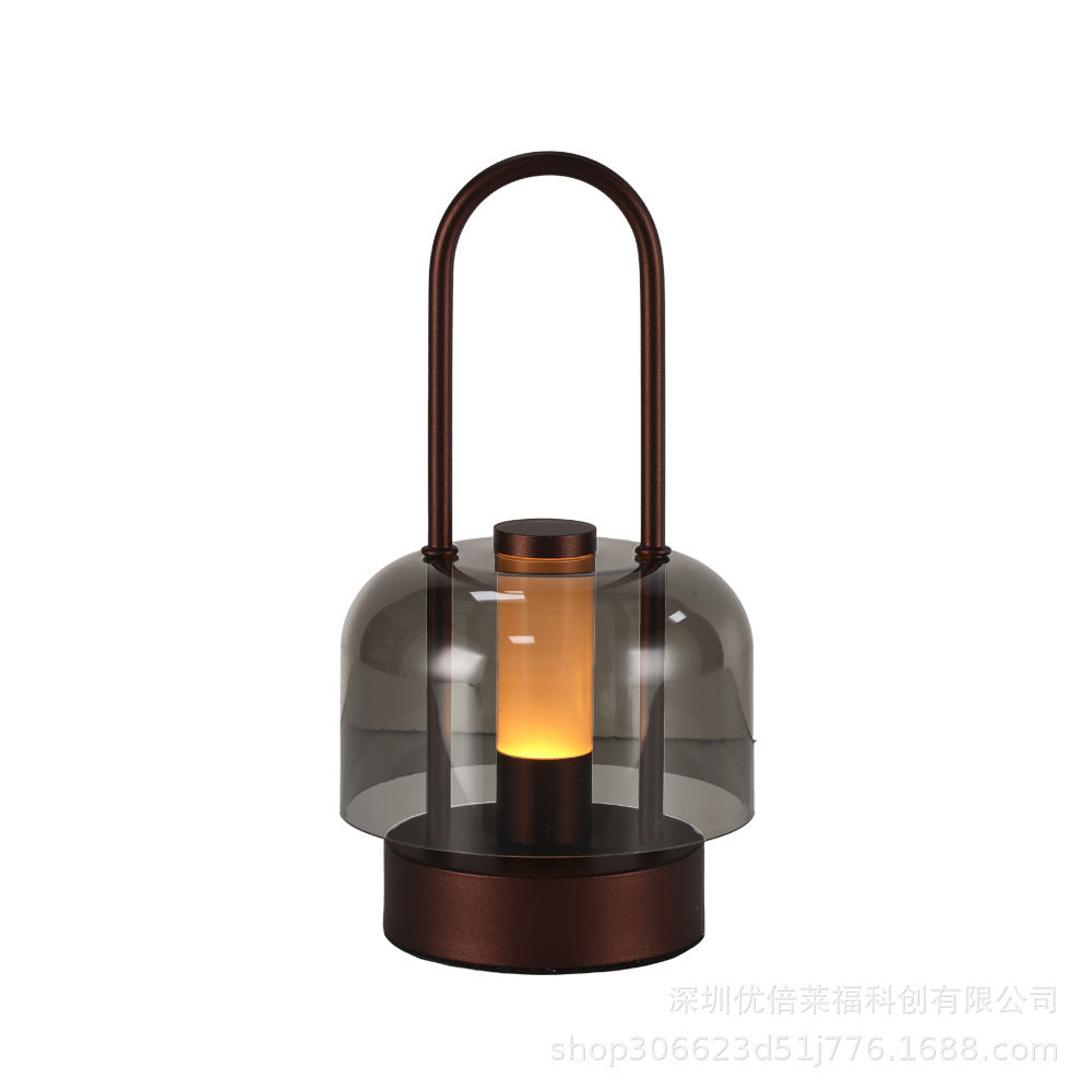 Lampe de charge rétro pour éclairage nocturne d'ambiance extérieure