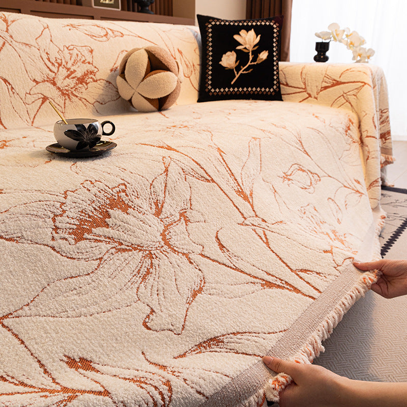 French Sofa Towel Cover Cloth Simple Modern Universal