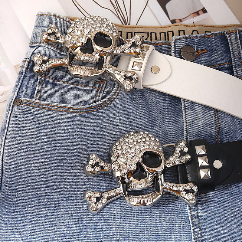 Ceinture Rivet Ceinture Américaine Large Poreuse