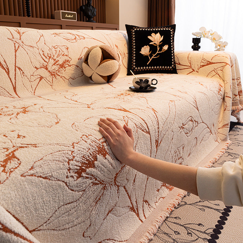French Sofa Towel Cover Cloth Simple Modern Universal