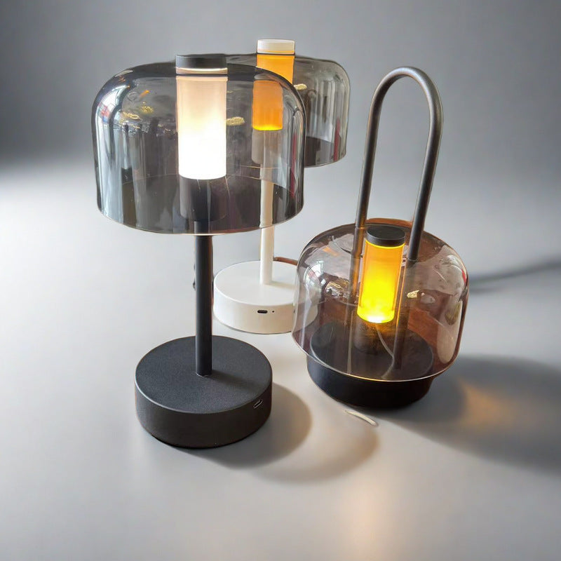 Lampe de charge rétro pour éclairage nocturne d'ambiance extérieure