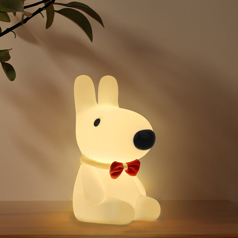 Lampe de nuit créative mode chien rechargeable